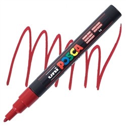 VERFSTIFT Verfmarker, donkerrood, 0.9 - 1.3 mm, ronde punt, 1 stuk(s), stift