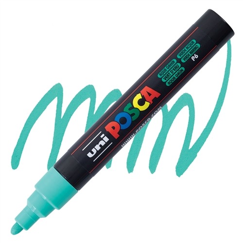 VERFSTIFT Verfmarker, aqua groen, 2.5 mm, ronde punt, 1 stuk(s), stift
