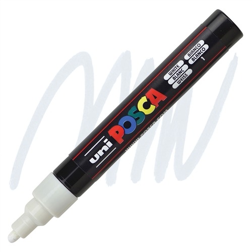 VERFSTIFT Verfmarker, wit, 2.5 mm, ronde punt, 1 stuk(s), stift