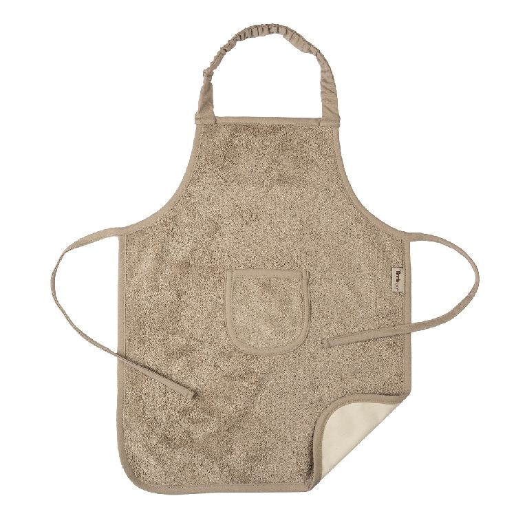 Schort Timboo Bamboo Kids' Apron | Timboo feather grey