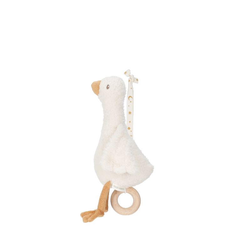 Muziektrekker Little Dutch, Muziekdoosje Little Goose | Newborn Naturals