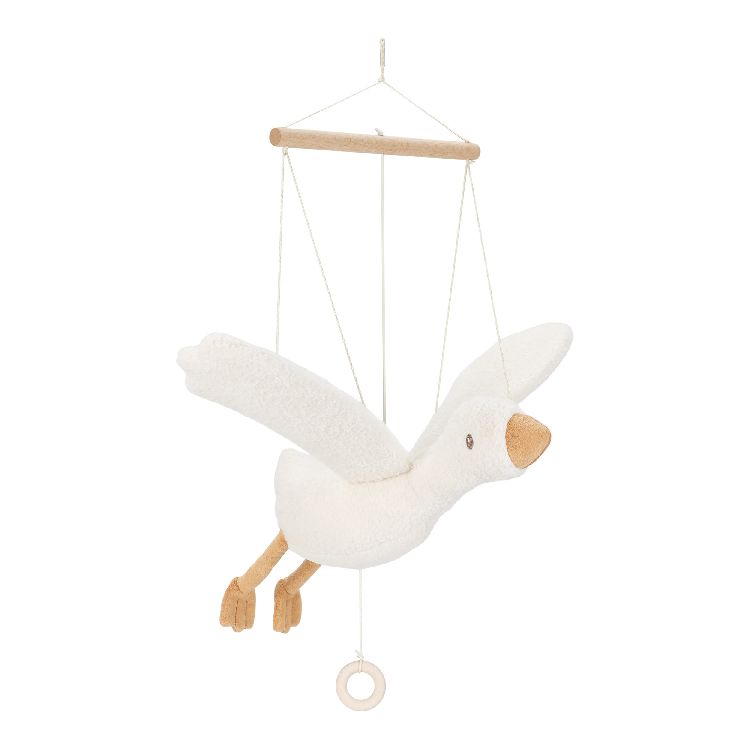 Mobiel Little Dutch Zwevende Little Goose | Newborn Naturals