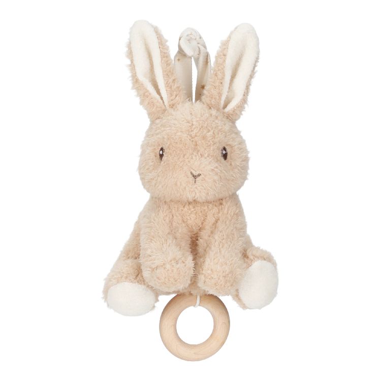 Muziektrekker Little Dutch, Muziekdoosje Baby Bunny | Newborn Naturals