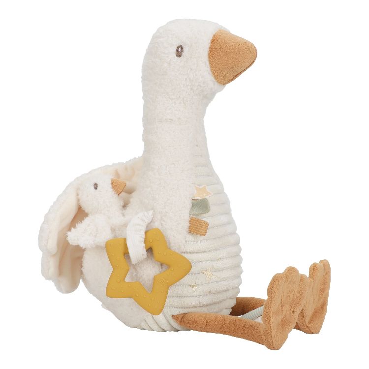 Activiteitenknuffel Little Dutch, Activiteitenknuffel Little Goose | Newborn Naturals