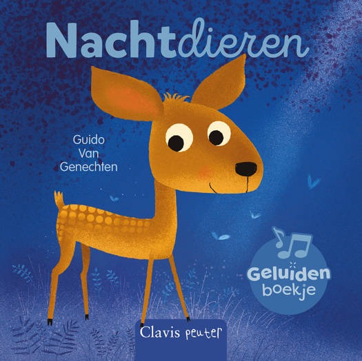Interactief boek Clavis Nachtdieren | geluidenboek