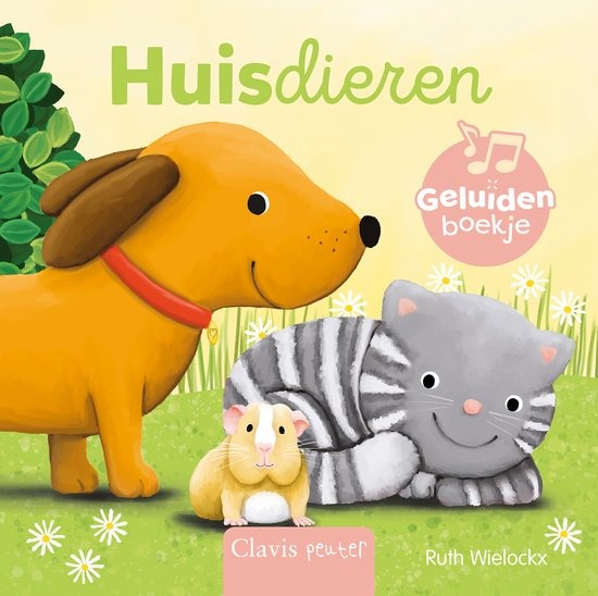 Interactief boek Clavis Huisdieren | geluidenboek