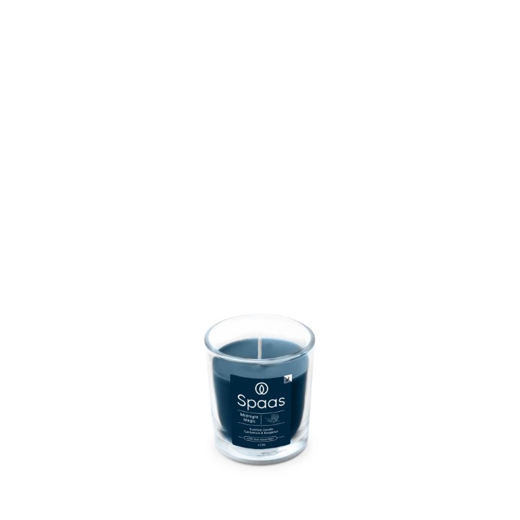 Kaars Spaas, kaars in glas/geurkaars, Midnight Magic - Cardamom and Bergamot | Essential