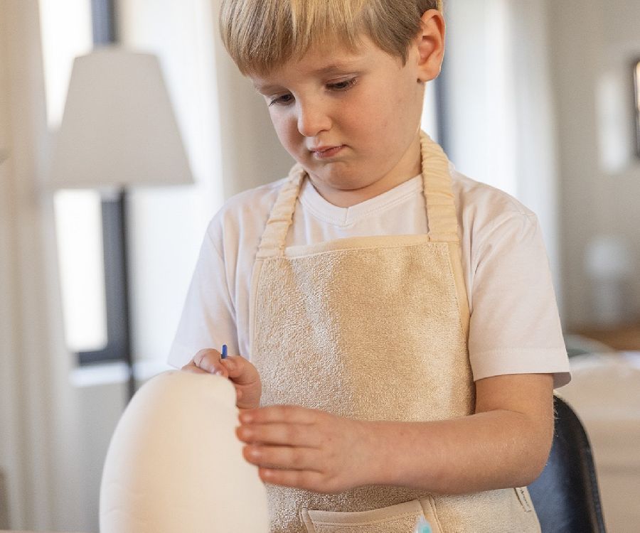 Schort Timboo Bamboo Kids' Apron | Timboo frosted almond