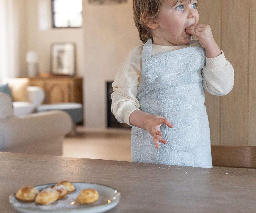 Schort Timboo Bamboo Kids' Apron | Timboo riviera blue