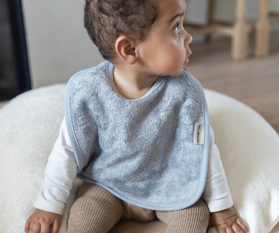 Slabbetje Timboo Bamboo | Timboo moon blue