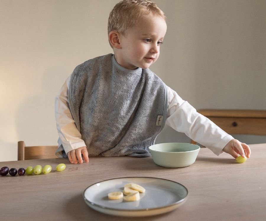 Slabbetje Timboo Bamboo XL | Timboo moon blue