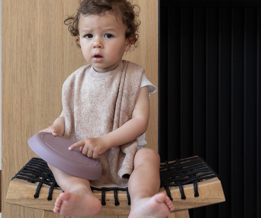 Slabbetje Timboo Bamboo XL | Timboo savannah sand