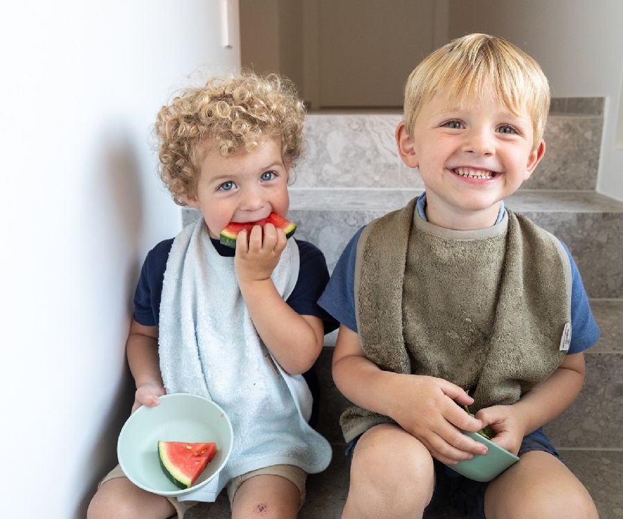 Slabbetje Timboo Bamboo XL | Timboo jungle green