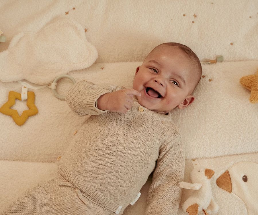 Speeltapijt zonder speelboog Little Dutch Boxkleed | Newborn Naturals