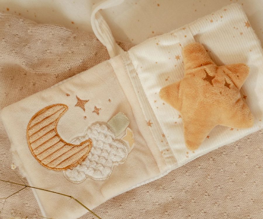 Zacht boekje Little Dutch Buggyboekje | Newborn Naturals