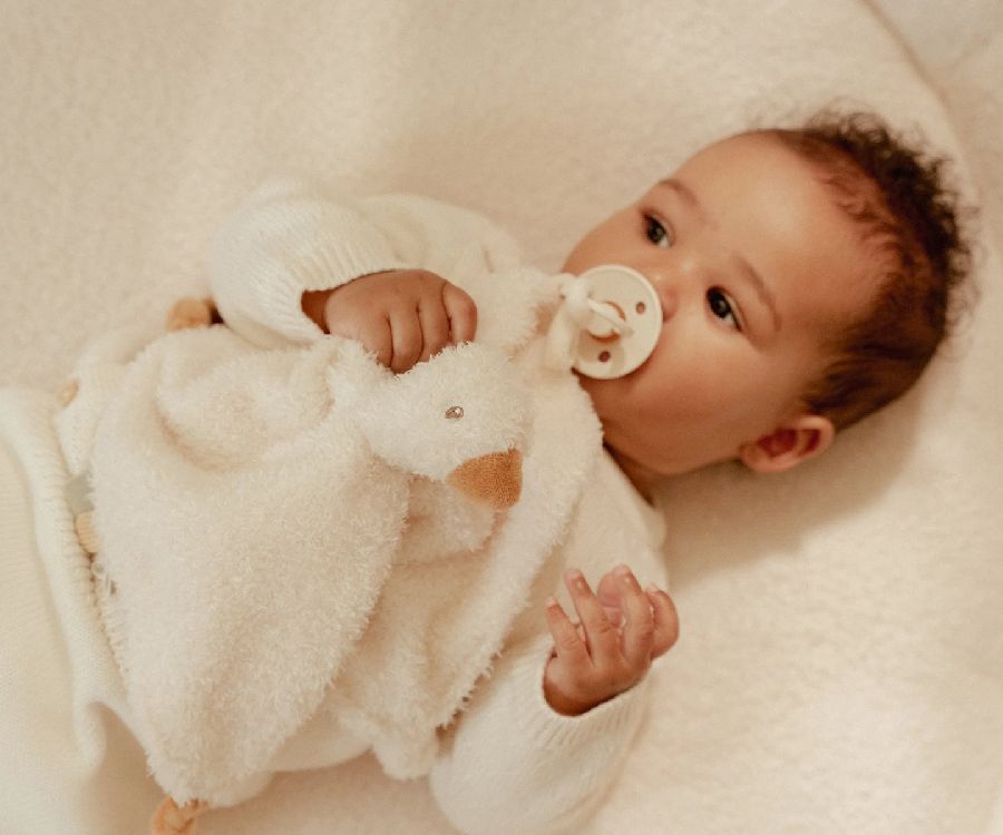 Knuffeldoek/fopspeendoekje Little Dutch, Little Goose | Newborn Naturals