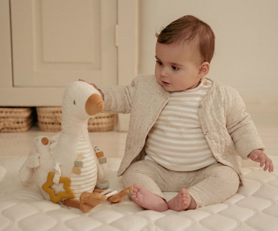 Activiteitenknuffel Little Dutch, Activiteitenknuffel Little Goose | Newborn Naturals