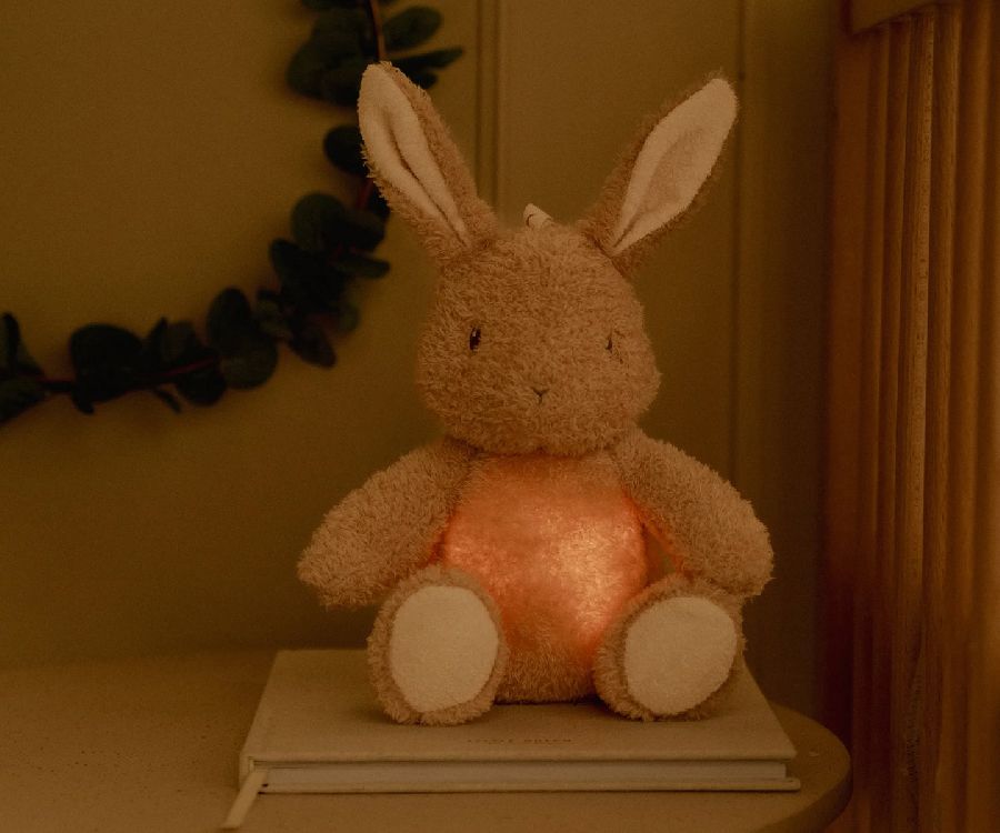 Slaapknuffel Little Dutch Sound and light Bunny | Newborn Naturals