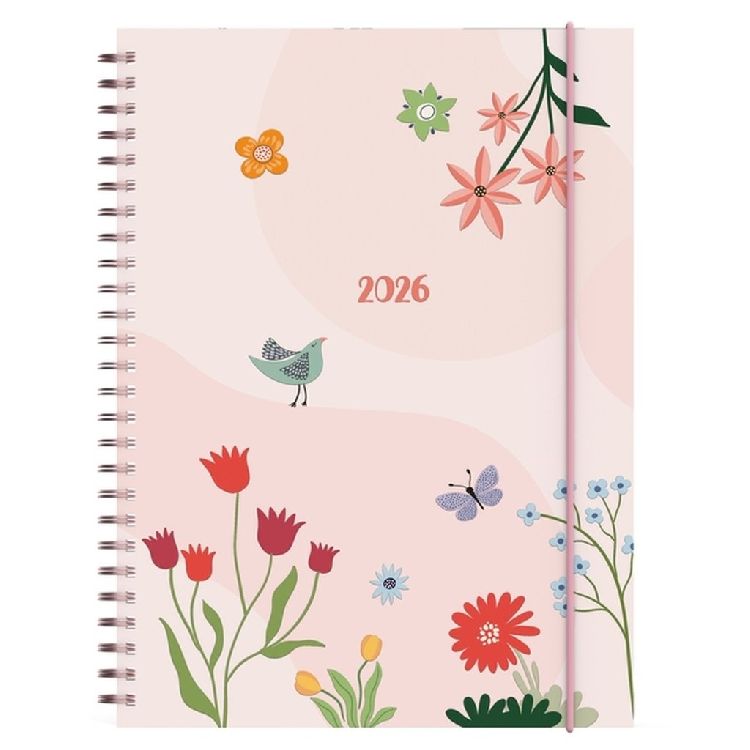 Agenda Lannoo Graphics Desk Wire-O, 2026