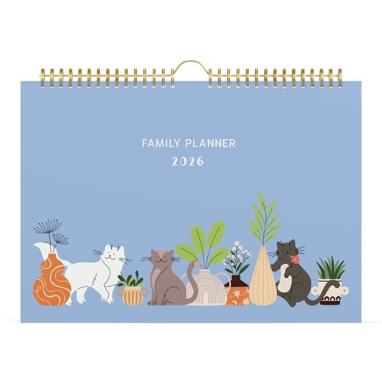 Kalender Lannoo Graphics Family Calender, wandkalender, 2026