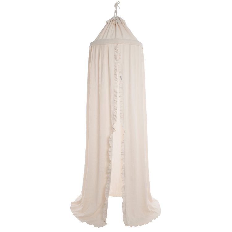 Klamboe Baby's Only, geschikt voor babybed/eenpersoonsbed | Calm warm linen