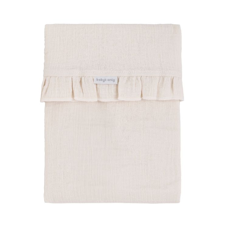 Laken Baby's Only, geschikt voor wieg/draagmand/park | Calm warm linen