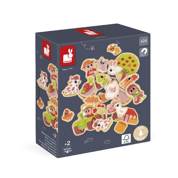 Magnetisch speelgoed Janod Farm magnets