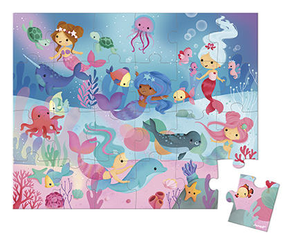 Puzzel Janod Mermaids | Puzzle 24