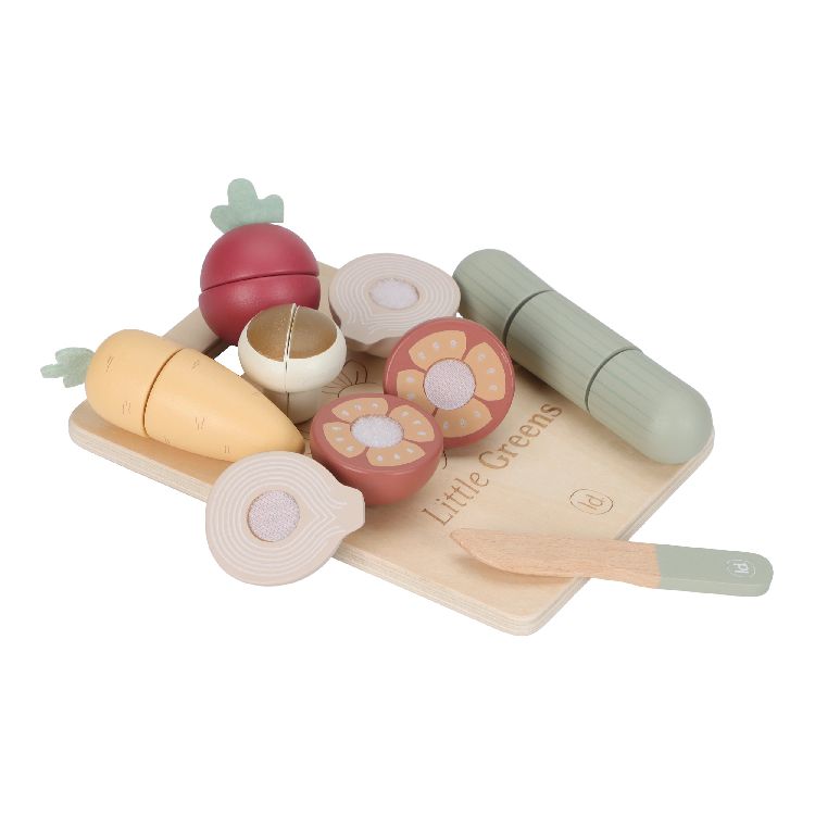 Keuken speelset Little Dutch Snijset groenten | Keuken