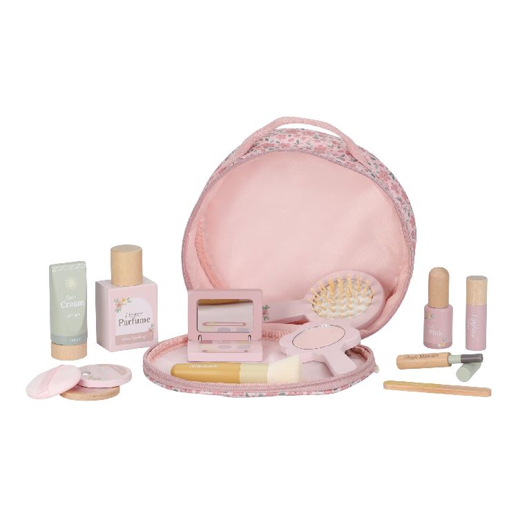 Kapper & make-up speelset Little Dutch Make-up tas