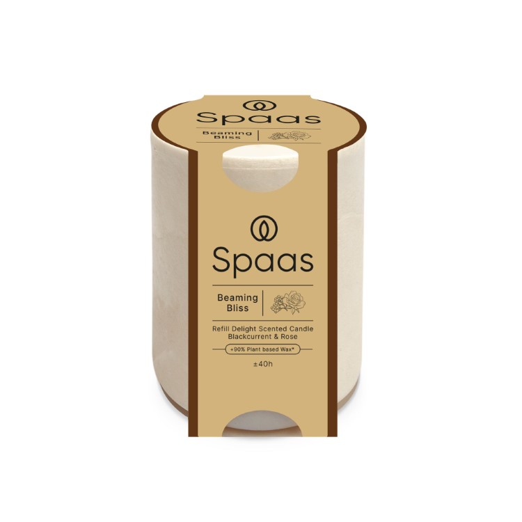 Navulling Spaas, Refill Delight Geurkaars 40u - Beaming Bliss | Iconic