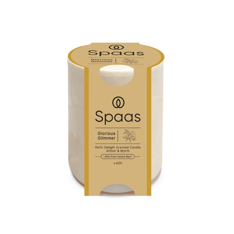 Navulling Spaas, Refill Delight Geurkaars 40u - Glorious Glimmer | Iconic