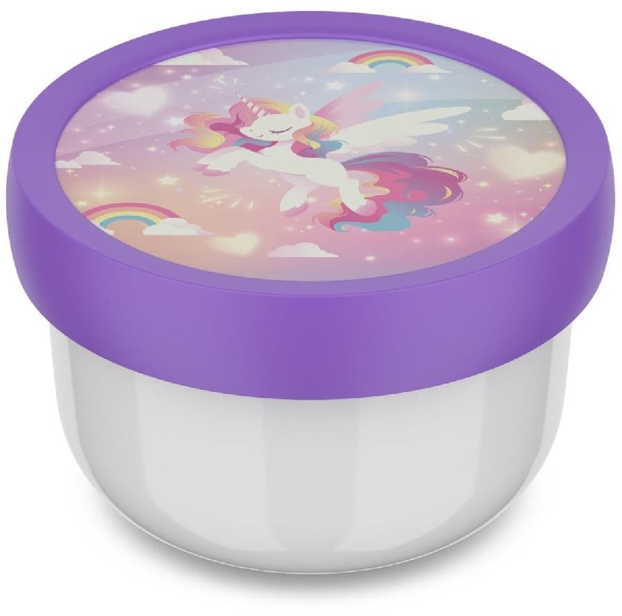 Snackdoos Mepal Fruitbox, 1 stuk(s) | Campus/Unicorn Glow