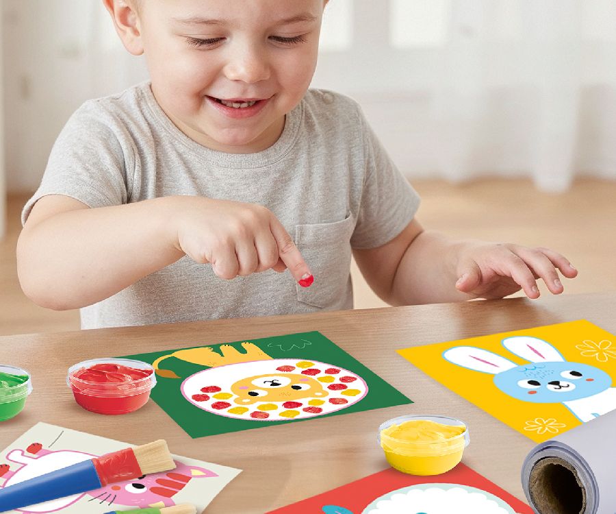 Verfmateriaal SES Creative Fingerpaint creation mega set | My First