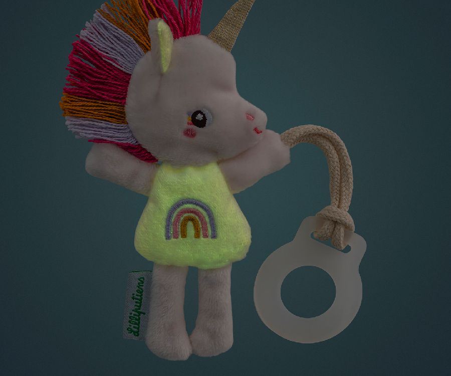 Fopspeendoekje Lilliputiens, Mini slaapvriendje | Lena