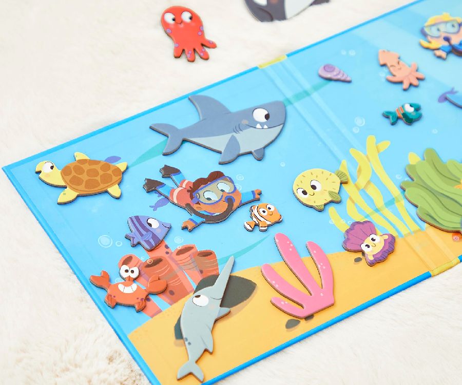 Magnetisch speelgoed Janod The seabed | Magneti Stories