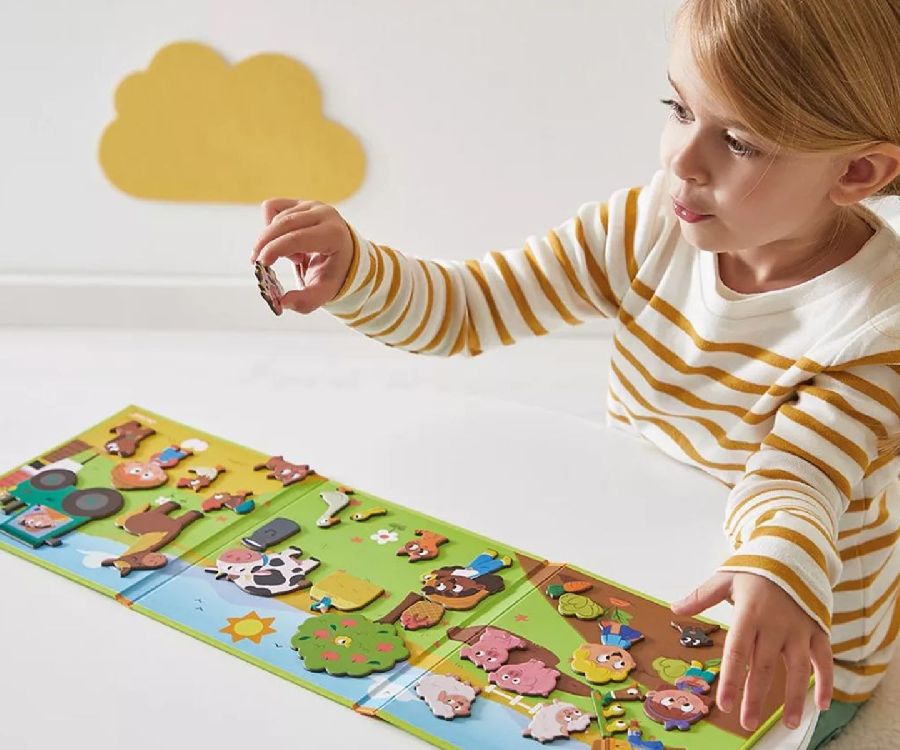 Magnetisch speelgoed Janod The vegetable garden | Magneti Stories