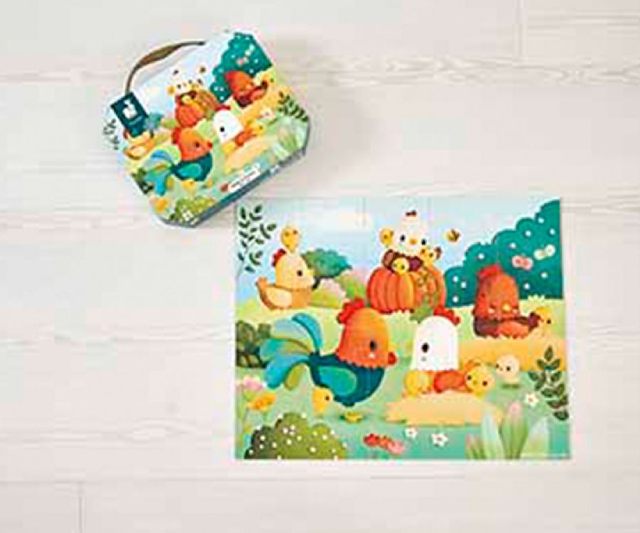 Puzzel Janod Welcome to the farmyard | Puzzle 20