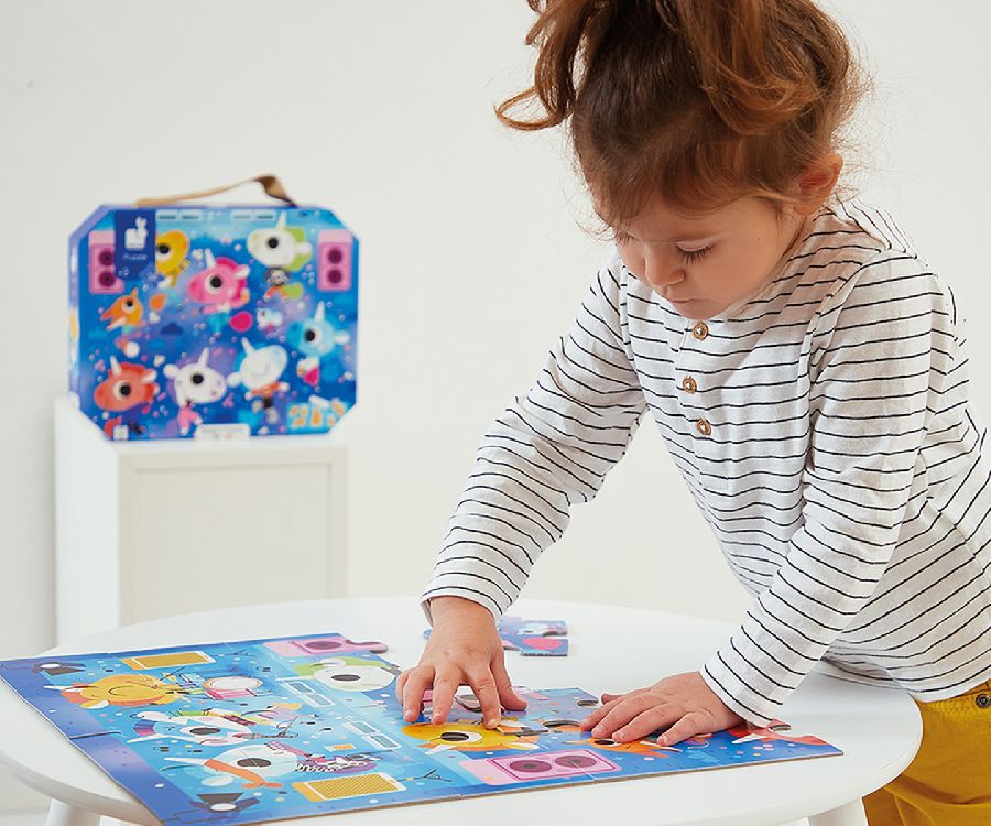 Puzzel Janod Unicorns rock concert | Puzzle 24