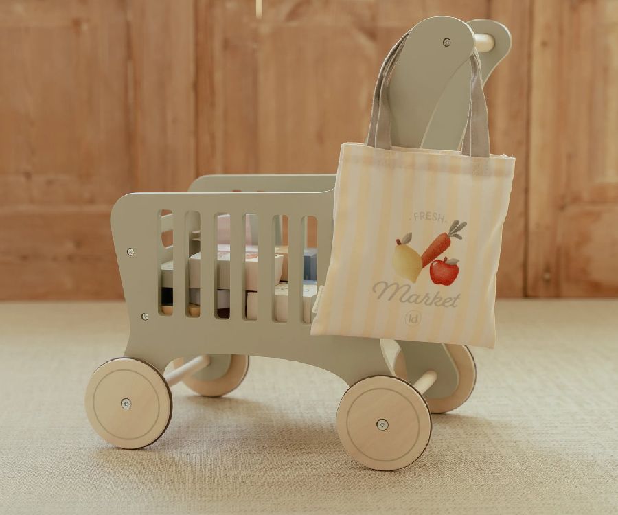 Winkel speelset Little Dutch Boodschappenkar