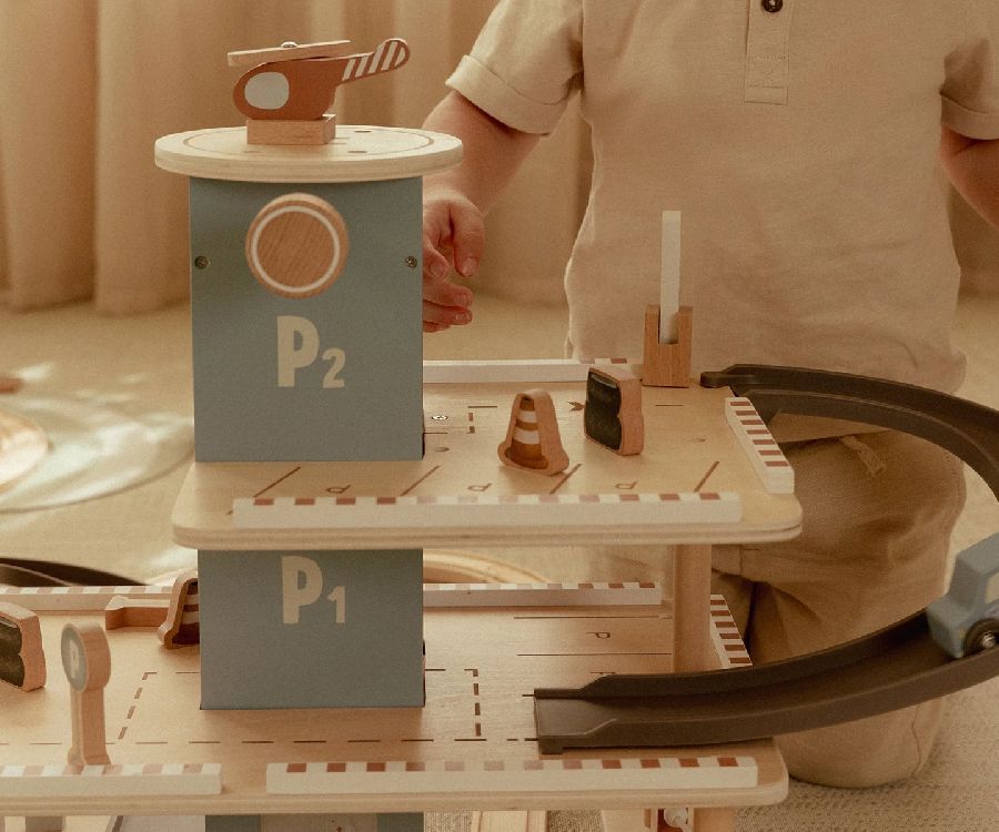 Voertuig speelset Little Dutch Garage