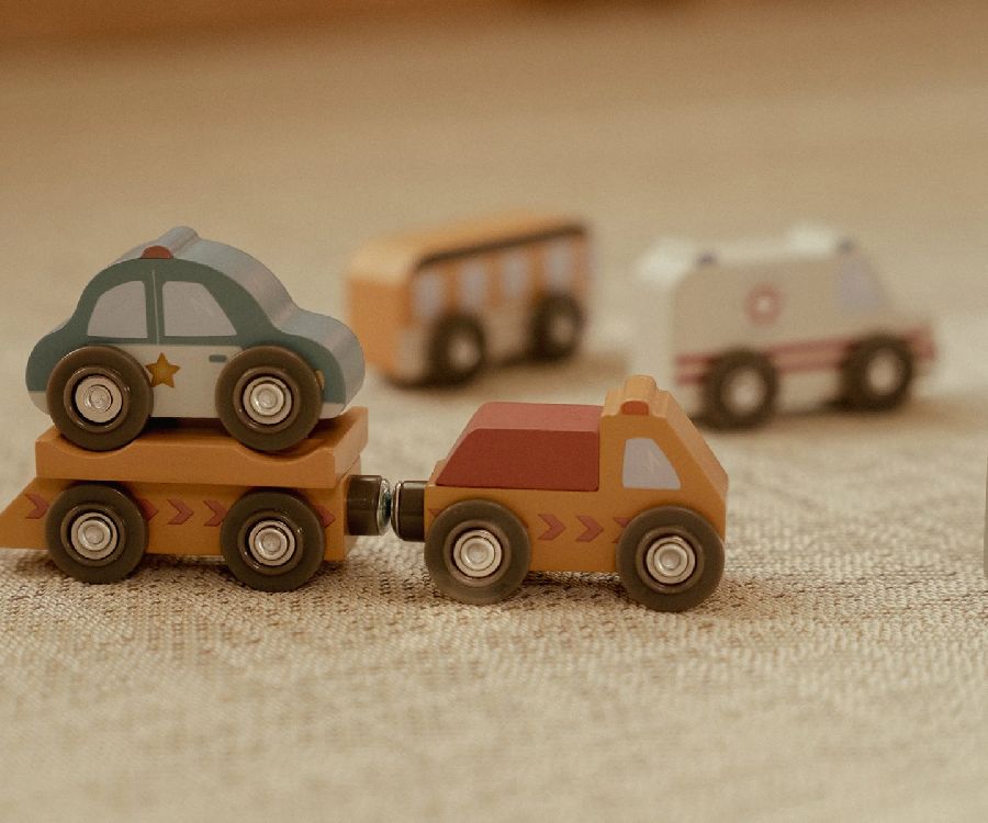 Voertuig Little Dutch Voertuigen set