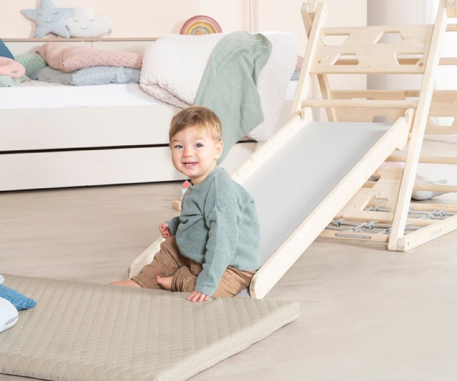 Klimrek toebehoren Roba, Slide- and climbing board