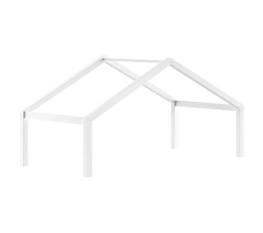Dak Roof, Captain Bed Forrest beech 90x200/Midsleeper Forrest beech 90x200/Midsleeper with slide Forrest beech 90x200, white voor Forrest beech eenpersoonsbed Jaxx furniture Kamer dak