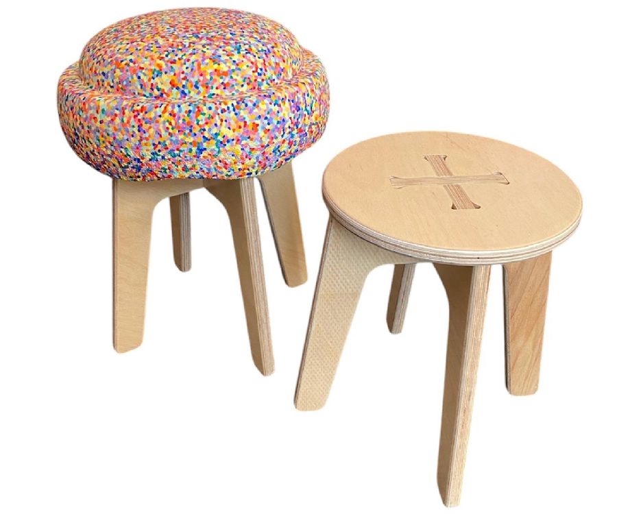 Kinderstoel Baavi, Wooden child's stool