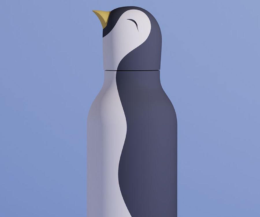 Drinkfles/thermosfles Asobu Penguin | Bestie Bottle