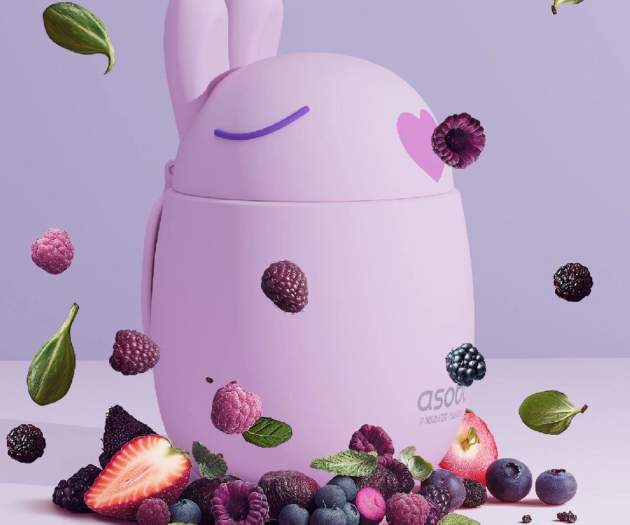 Thermos pot / food jar Asobu Rabbit | Bestie Foodie Container