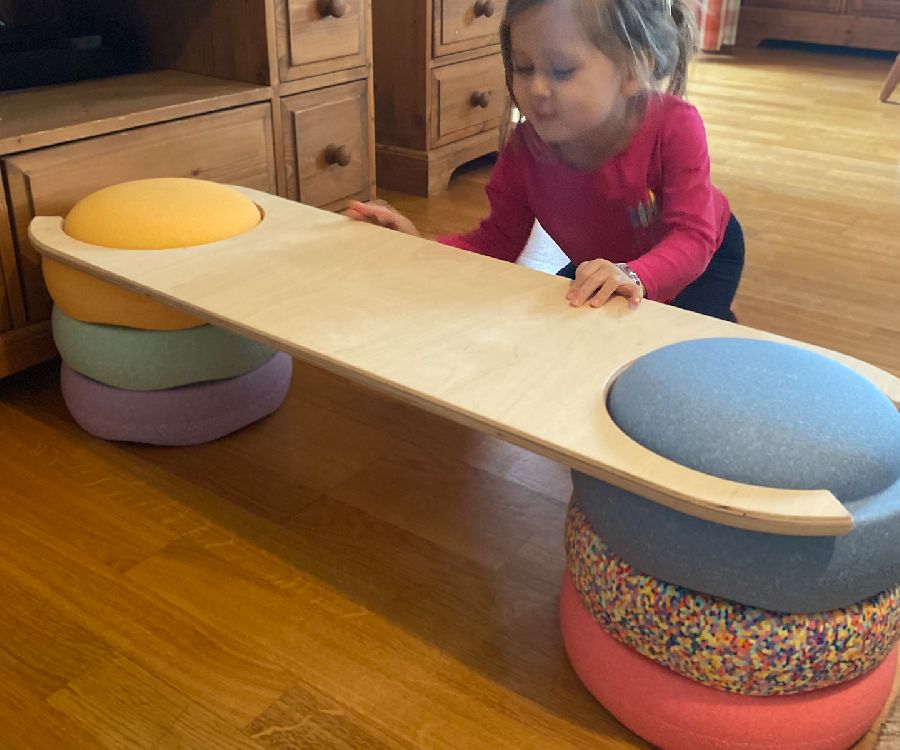 Balanceerplank & balansbord Baavi, Balance play open - Wide