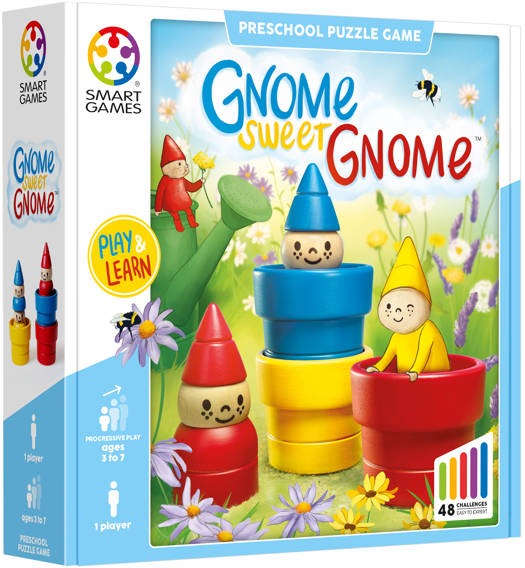 Educatief spel Smart Games Gnome Sweet Gnome | Preschool Puzzle Game
