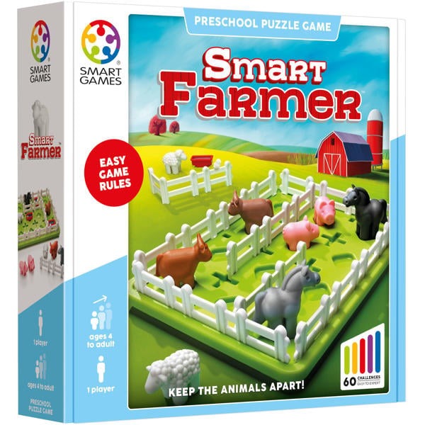 Educatief spel Smart Games Smart Farmer | Preschool Puzzle Game